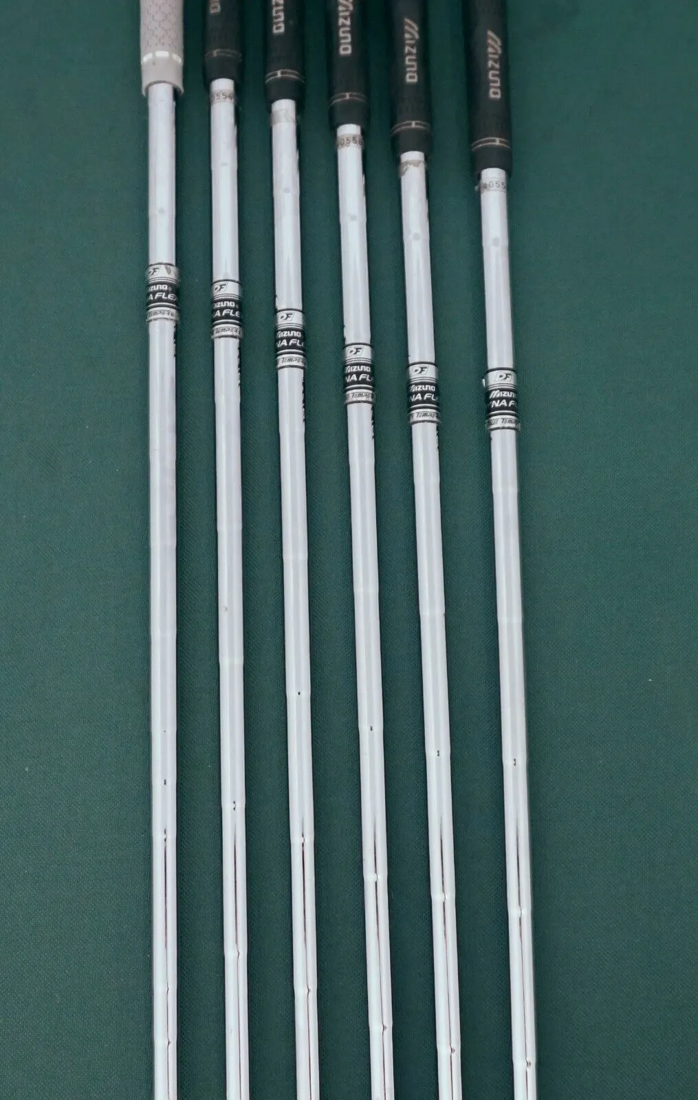 Set Of 6 X Mizuno MX17 Irons 6-SW Stiff Steel Shafts Mixed Grips 7 Set Of 6 X Mizuno MX17 Irons 6-SW Stiff Steel Shafts Mixed Grips - Image 5