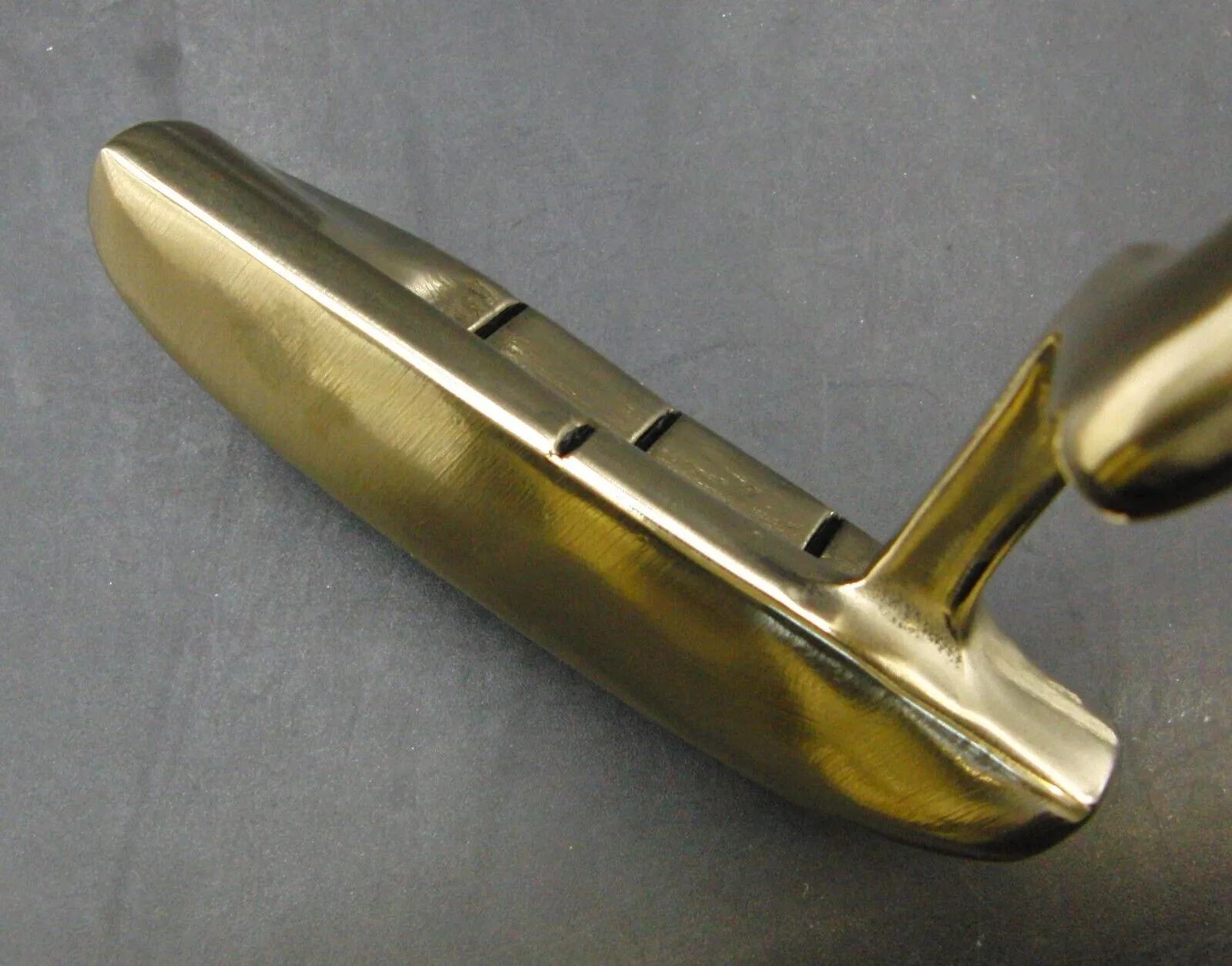 Polished Mizuno 0803 Putter 88cm Long Steel Shaft Toward The Hole Grip 10 Polished Mizuno 0803 Putter 88cm Long Steel Shaft Toward The Hole Grip - Image 8