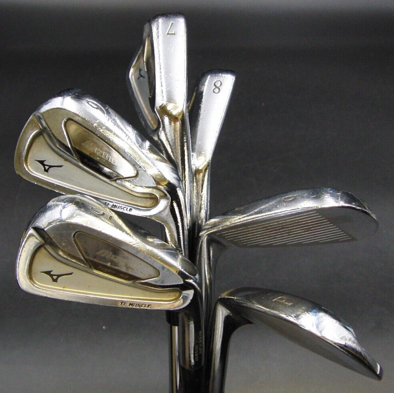 Set Of 6 X Mizuno MP-59 Grain Flow Forged Irons 5-PW Regular Steel Shafts 3 Set Of 6 X Mizuno MP-59 Grain Flow Forged Irons 5-PW Regular Steel Shafts