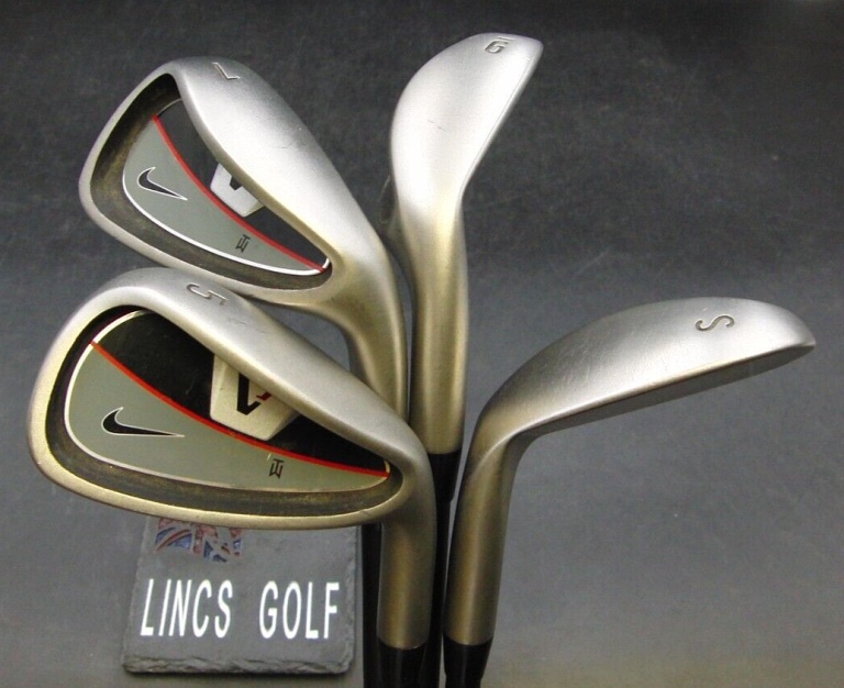 Junior Half Set Of 4 X Nike VR Irons 5/7/9/SW 29.25" Junior Graphite Shafts 3 Junior Half Set Of 4 X Nike VR Irons 5/7/9/SW 29.25" Junior Graphite Shafts