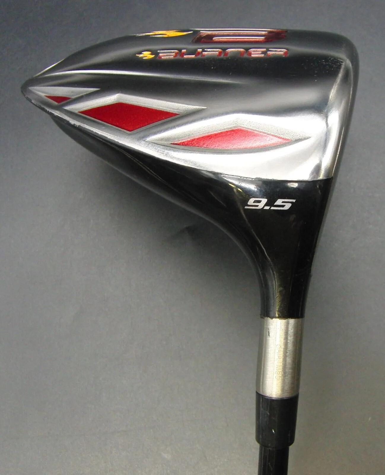 TaylorMade Burner 9.5° Driver Stiff Graphite Shaft Golf Pride Grip 4 TaylorMade Burner 9.5° Driver Stiff Graphite Shaft Golf Pride Grip - Image 2