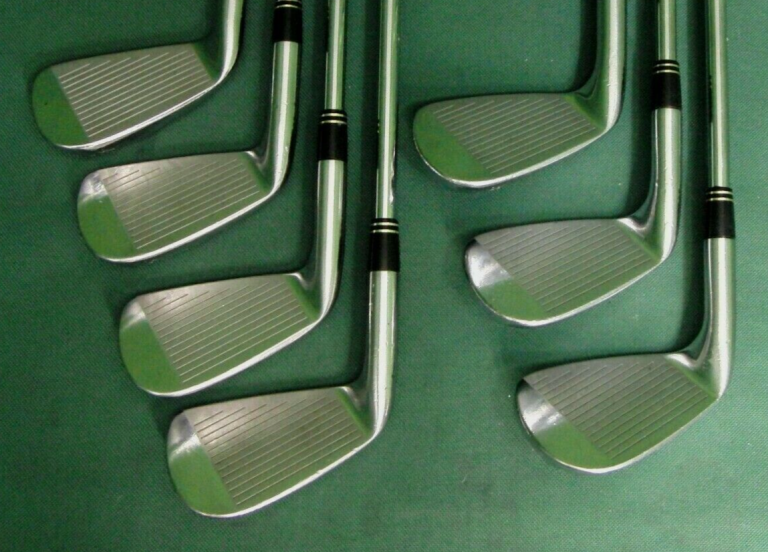 Set Of 7 X TaylorMade R7 Forged Japanese Model Irons 4-PW Stiff Steel Shafts 5 Set Of 7 X TaylorMade R7 Forged Japanese Model Irons 4-PW Stiff Steel Shafts - Image 3
