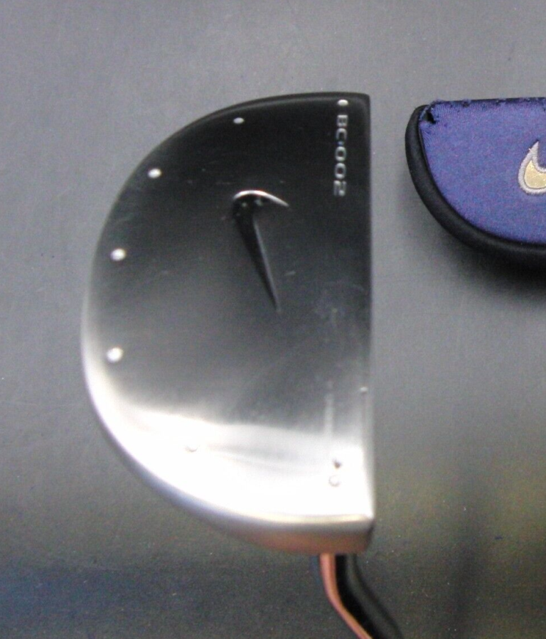 Nike BC.002 Putter Steel Shaft Playing Length 86.5cm Nike Grip + Head Cover 3 Nike BC.002 Putter Steel Shaft Playing Length 86.5cm Nike Grip + Head Cover