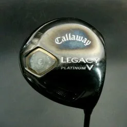 Callaway Legacy Black Platinum 10.5° Driver Stiff Graphite Shaft Golf Pride Grip
