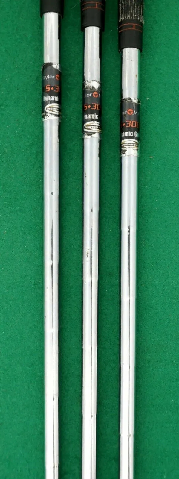 Set Of 3 X TaylorMade Firesole Irons 6-8 Stiff Steel Shafts TaylorMade Grips 7 Set Of 3 X TaylorMade Firesole Irons 6-8 Stiff Steel Shafts TaylorMade Grips - Image 5