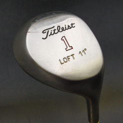Vintage Titleist 11° Driver Firm Graphite Shaft Tour Edge Grip
