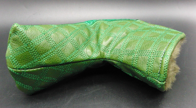 Luxury PSYKO GOLF Croc/Quilted Genuine Leather Putter Embossed Logo Head Cover 5 Luxury PSYKO GOLF Croc/Quilted Genuine Leather Putter Embossed Logo Head Cover - Image 3