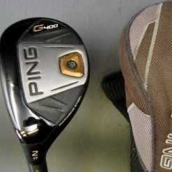 Left Handed Ping G400 17º 2 Hybrid Stiff Graphite Shaft Golf Pride Grip + HCover -Clubs Sales Shop 57 0084d16e 57ef 4132 8586 66ab56892222