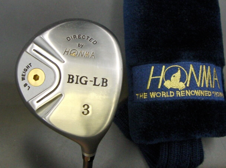 Honma BIG-LB 3 Wood Regular Graphite Shaft Honma BIG-LB Grip + Head Cover 9 Honma BIG-LB 3 Wood Regular Graphite Shaft Honma BIG-LB Grip + Head Cover - Image 7