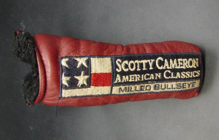 Titleist Scotty Cameron American Classics Milled BullsEye Putter Head Cover 6 Titleist Scotty Cameron American Classics Milled BullsEye Putter Head Cover - Image 4