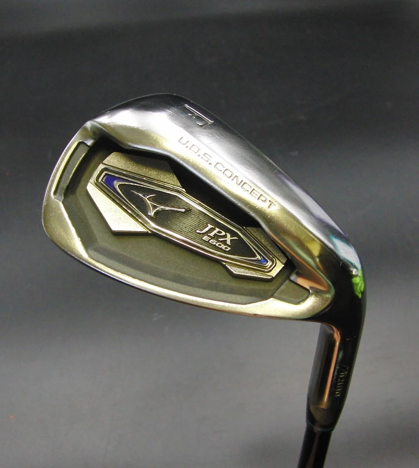 Mizuno JPX E600 UDS Concept Gap A Wedge Regular Graphite Shaft Gold Pride Grip 7 Mizuno JPX E600 UDS Concept Gap A Wedge Regular Graphite Shaft Gold Pride Grip - Image 5
