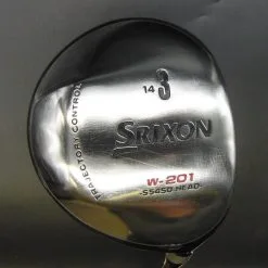 Srixon W-201 14° 3 Wood Stiff Graphite Shaft Golf Pride Grip -Clubs Sales Shop 57 3f21dc0c 9f58 40cd b9ff d83ccc65c54b
