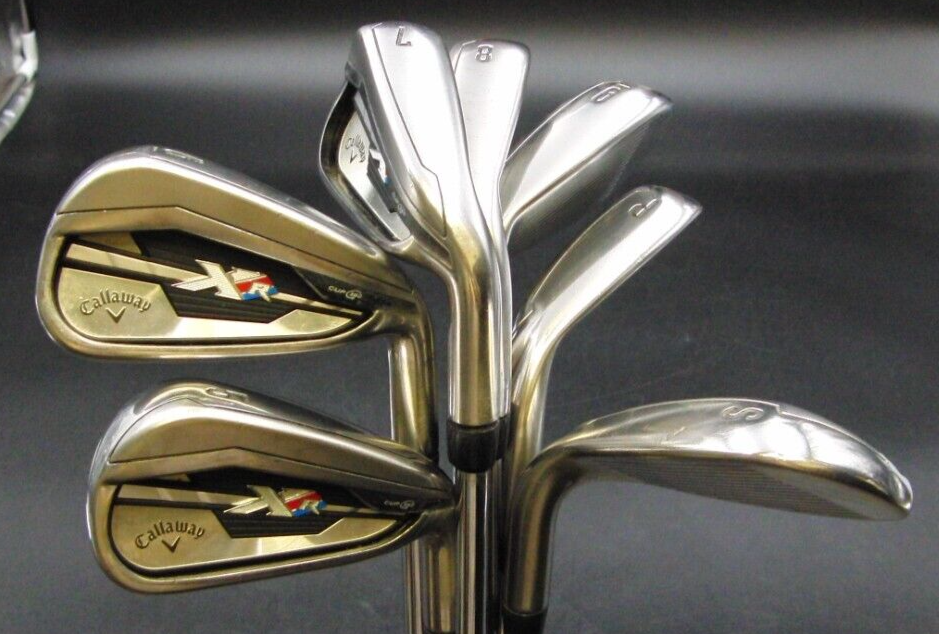 Set Of 7 X Callaway XR Cup 360 Irons 5-SW Regular Steel Shafts Winn Grips +0.75" 9 Set Of 7 X Callaway XR Cup 360 Irons 5-SW Regular Steel Shafts Winn Grips +0.75" - Image 7