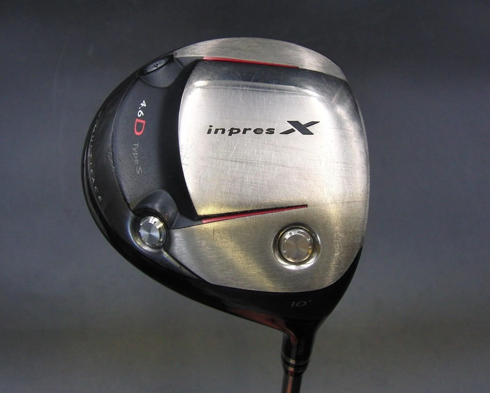 Japanese Yamaha Inpres X Multiface 10° Driver Regular Graphite Shaft NO1 Grip 8 Japanese Yamaha Inpres X Multiface 10° Driver Regular Graphite Shaft NO1 Grip - Image 6