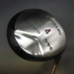 Japanese SYB VESPO Super & Mid 4 Wood Stiff Flex Steel Shaft Golf Pride Grip -Clubs Sales Shop 57 5ebc3e03 8549 4acd 9aa2 51cd2f955ed4