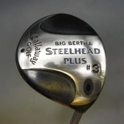 Callaway Big Bertha Steelhead Plus # 3 Wood Firm Graphite Shaft Nine Lives Grip 13 Callaway Big Bertha Steelhead Plus # 3 Wood Firm Graphite Shaft Nine Lives Grip -Clubs Sales Shop 57 65e0efc9 55a1 4a9c 8e11 97af56015025