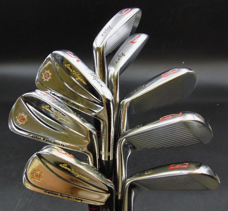 Set Of 8 X Ben Hogan Apex 50th Anniversary Irons 3-PW Stiff Steel Shafts 11 Set Of 8 X Ben Hogan Apex 50th Anniversary Irons 3-PW Stiff Steel Shafts - Image 9