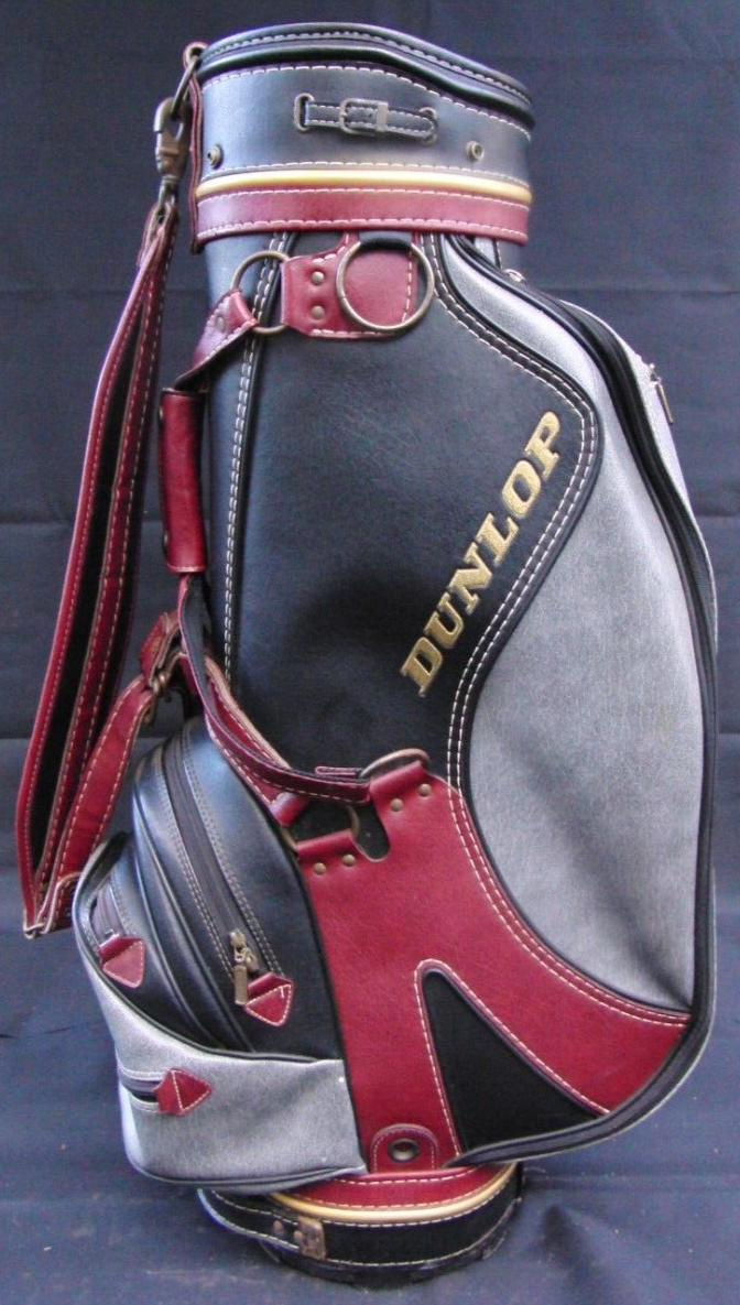 Vintage 3 Division Dunlop Tour Trolley Cart Golf Clubs Bag 8 Vintage 3 Division Dunlop Tour Trolley Cart Golf Clubs Bag - Image 6