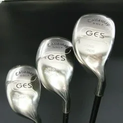 Set Of 3 X Callaway GES Short+Mid+Long Irons Regular Graphite Shafts GES Grips -Clubs Sales Shop 57 8b62dafa f667 4770 ad8d 69af91028eeb