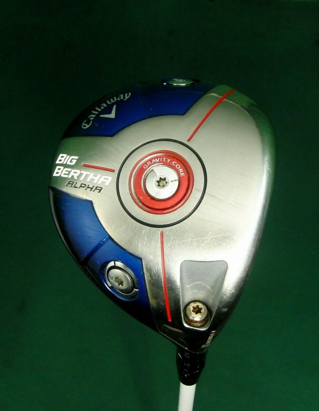 Callaway Big Bertha Alpha 9° Driver Stiff Graphite Shaft Golf Pride Grip 11 Callaway Big Bertha Alpha 9° Driver Stiff Graphite Shaft Golf Pride Grip - Image 9