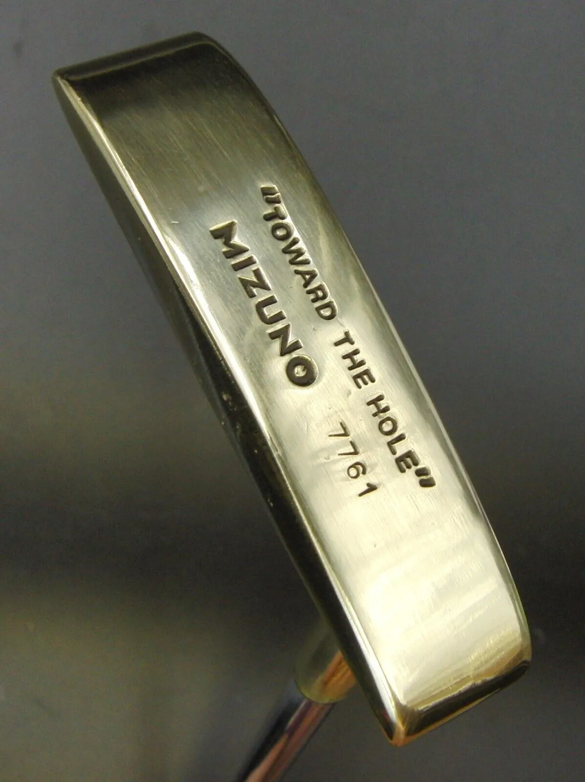 Vintage Mizuno 7761 Toward The Hole 87cm Length Putter Steel Shaft 9 Vintage Mizuno 7761 Toward The Hole 87cm Length Putter Steel Shaft - Image 7