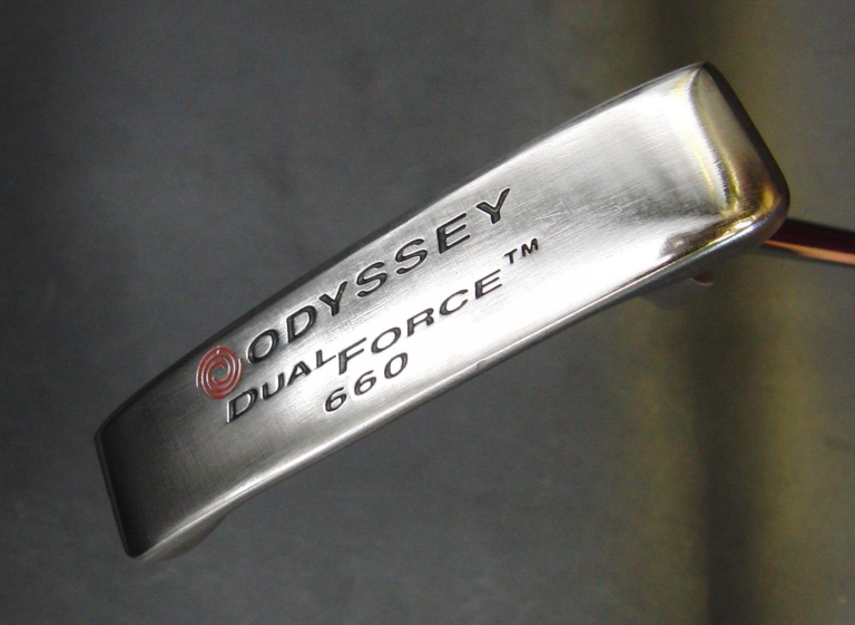 Refurbished Odyssey Dual Force 660 Putter 84cm Length Steel Shaft Odyssey Grip 13 Refurbished Odyssey Dual Force 660 Putter 84cm Length Steel Shaft Odyssey Grip - Image 11