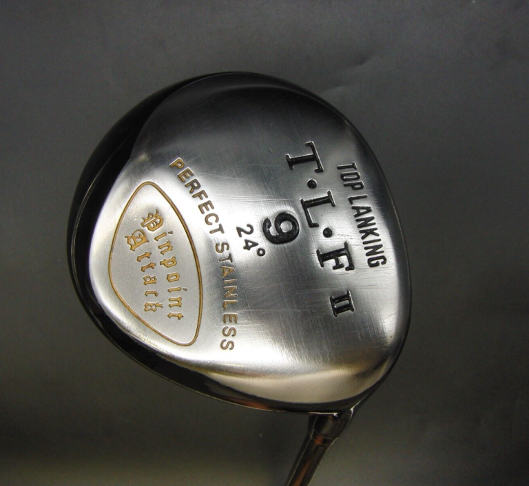 Japanese Top Lanking T.L.F II 24° 9 Wood Regular Graphite Shaft T/Lanking Grip 8 Japanese Top Lanking T.L.F II 24° 9 Wood Regular Graphite Shaft T/Lanking Grip - Image 6