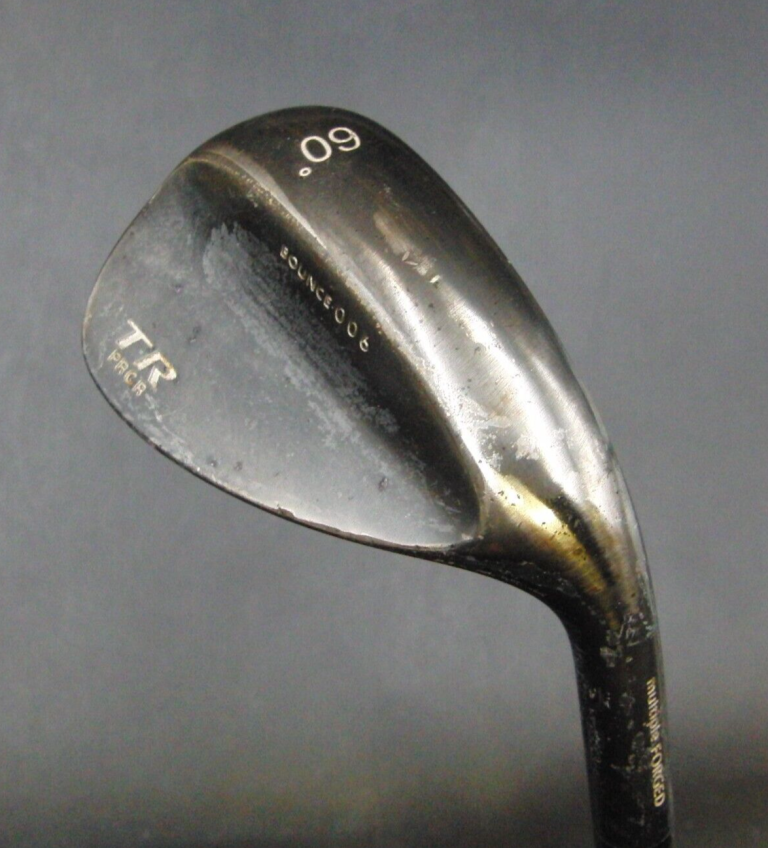 Japanese PRGR TR Multiple Forged 60° Lob Wedge Regular Steel Shaft PRGR Grip 7 Japanese PRGR TR Multiple Forged 60° Lob Wedge Regular Steel Shaft PRGR Grip - Image 5
