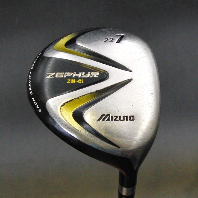 Mizuno Zephyr ZM-01 22° 7 Wood Stiff Graphite Shaft Mizuno Grip 8 Mizuno Zephyr ZM-01 22° 7 Wood Stiff Graphite Shaft Mizuno Grip - Image 6