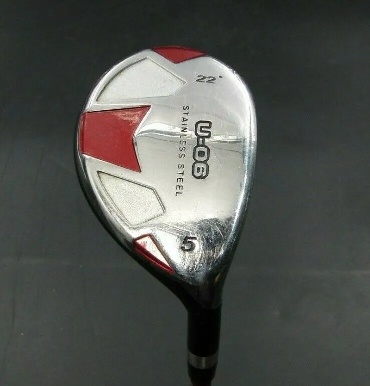 Japanese U-06 22° 5 Hybrid Regular Graphite Shaft Chaucer Grip 8 Japanese U-06 22° 5 Hybrid Regular Graphite Shaft Chaucer Grip - Image 6