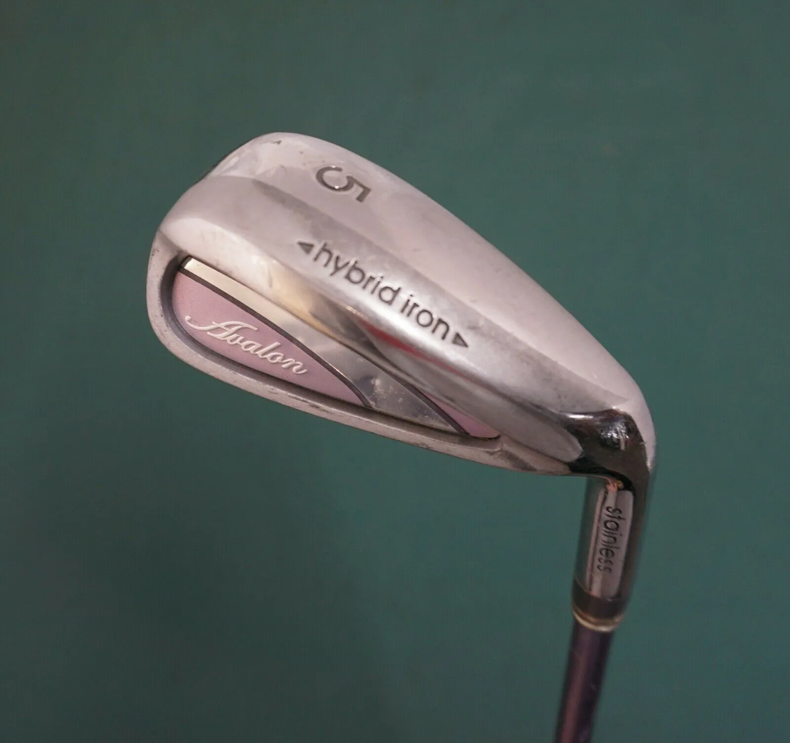 Ladies Avalon Stainless 5 Hybrid Iron Ladies Graphite Shaft Affinity Grip 7 Ladies Avalon Stainless 5 Hybrid Iron Ladies Graphite Shaft Affinity Grip - Image 5