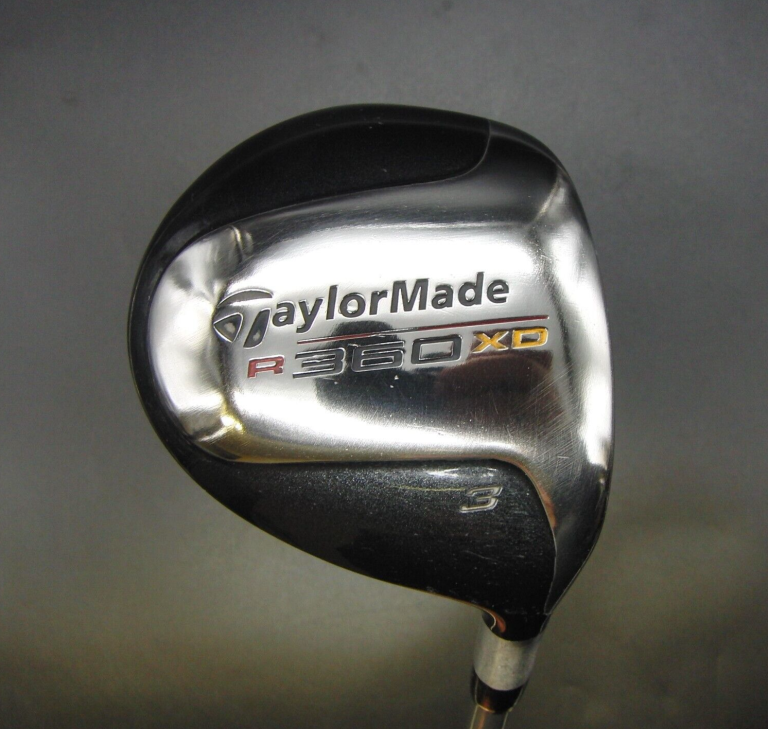 TaylorMade R360 XD 3 Wood Regular Graphite Shaft Golf Pride Grip 8 TaylorMade R360 XD 3 Wood Regular Graphite Shaft Golf Pride Grip - Image 6
