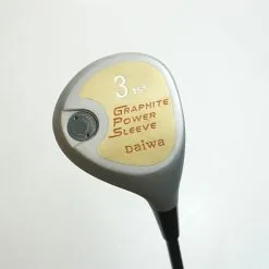 Refinished Daiwa Graphite Power Sleeve 15 Degree 3 Wood Regular Graphite Shaft 15 Refinished Daiwa Graphite Power Sleeve 15 Degree 3 Wood Regular Graphite Shaft -Clubs Sales Shop 57 f75b6092 c3d5 465a 850a bf987f0f65ab