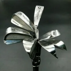 Vintage Set Of 7 X Ben Sayers Clan 5-SW Irons Regular Steel Shafts -Clubs Sales Shop 57 ffaab52c 8ac2 4113 b6c9 b145bbf8494f