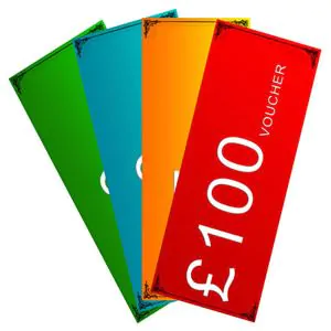 Gift Vouchers £100.00 Gift Voucher 3 Gift Vouchers £100.00 Gift Voucher