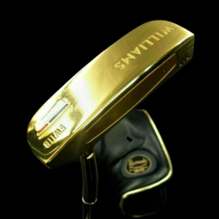 24K Gold NO.6 Williams FW11B PUTTER + Harrods Head Cover