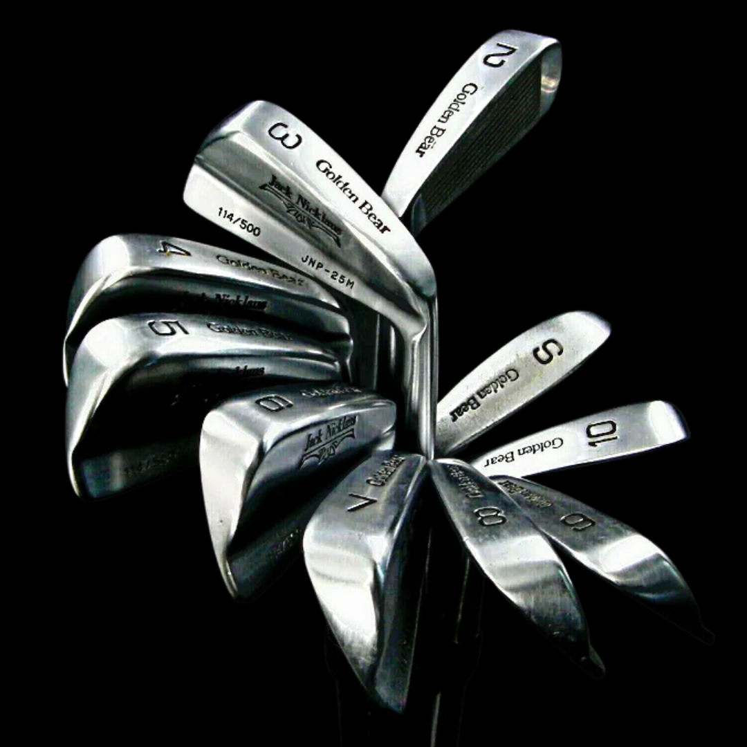 Set Of 10 X Macgregor Jack Nicklaus JNP 25M Ltd Edition 114/500 Irons 2-SW Steel 3 Set Of 10 X Macgregor Jack Nicklaus JNP 25M Ltd Edition 114/500 Irons 2-SW Steel