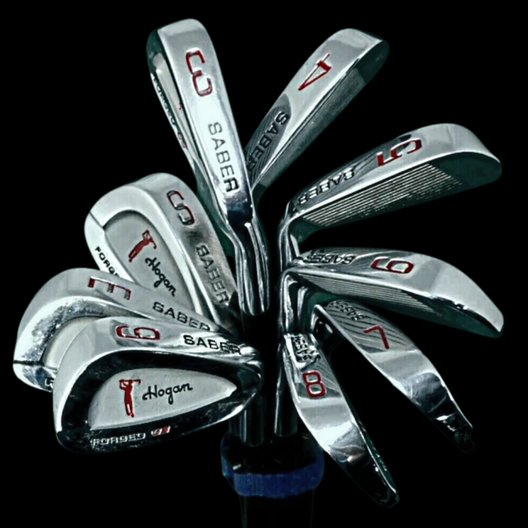 Collectors Set Of 9 X Ben Hogan Saber Forged GS Irons 3-SW Regular Graphite 3 Collectors Set Of 9 X Ben Hogan Saber Forged GS Irons 3-SW Regular Graphite