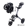 Fastfold Square Golf Trolley - Grey/Black -Clubs Sales Shop fastfold square golf trolley grey black