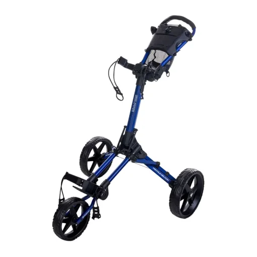 Fastfold Square Golf Trolley - Navy/Black 6 Fastfold Square Golf Trolley - Navy/Black -Clubs Sales Shop ff square blue