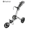 FastFold Trike 2.0 Golf Push Trolley - Silver -Clubs Sales Shop ff trike 2 sil