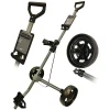 Glide-Tek 2.0 Golf Trolley - Gunmetal/Black