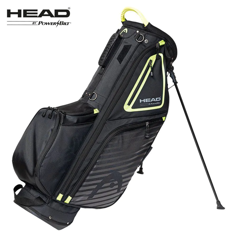Head Golf Head Stand Bag - Black/Volt 3 Head Golf Head Stand Bag - Black/Volt