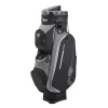 Wilson Golf Wilson Staff I Lock III Cart Bag - Black/Grey/White 1 Wilson Golf Wilson Staff I Lock III Cart Bag - Black/Grey/White -Clubs Sales Shop ilockiiiblk 1
