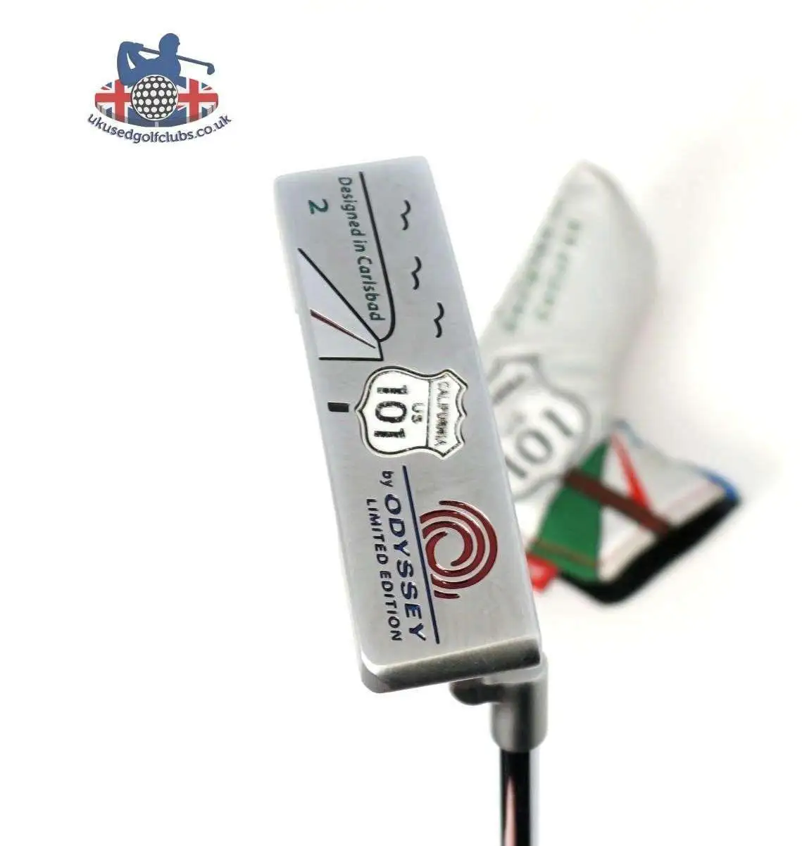 Lincs_golf Limited Edition Odyssey California US 101 2 Putter + Head Cover 10 Lincs_golf Limited Edition Odyssey California US 101 2 Putter + Head Cover - Image 8