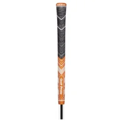Golf Pride Grips Golf Pride MultiCompound Plus4 Standard Grip - Dark Orange/White