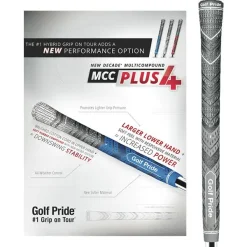 Golf Pride Grips Golf Pride New Decade Multi Compound Plus4 Grip - Undersize - Grey