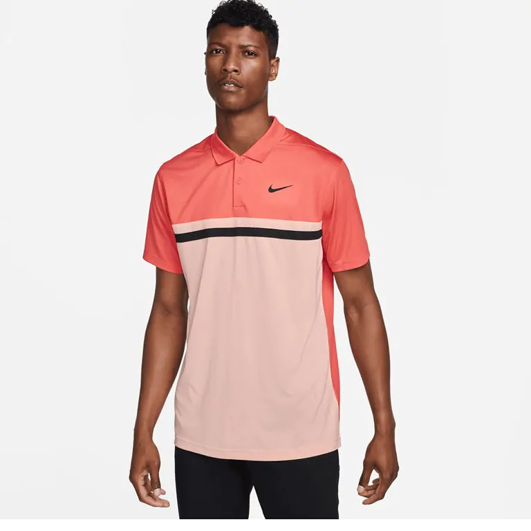 Nike Golf Nike Dri-Fit Victory Golf Polo - Magic Ember/Artic Orange 3 Nike Golf Nike Dri-Fit Victory Golf Polo - Magic Ember/Artic Orange