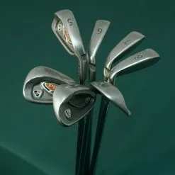 Lincs_golf Set Of 7 X Ping I10 Black Dot Irons 5-SW Regular Steel Shafts Ping Grips