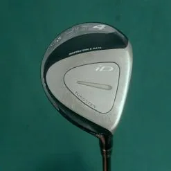 Lincs_golf PRGR HIT ID 16.5° 4 Wood Stiff Graphite Shaft Golf Pride Grip